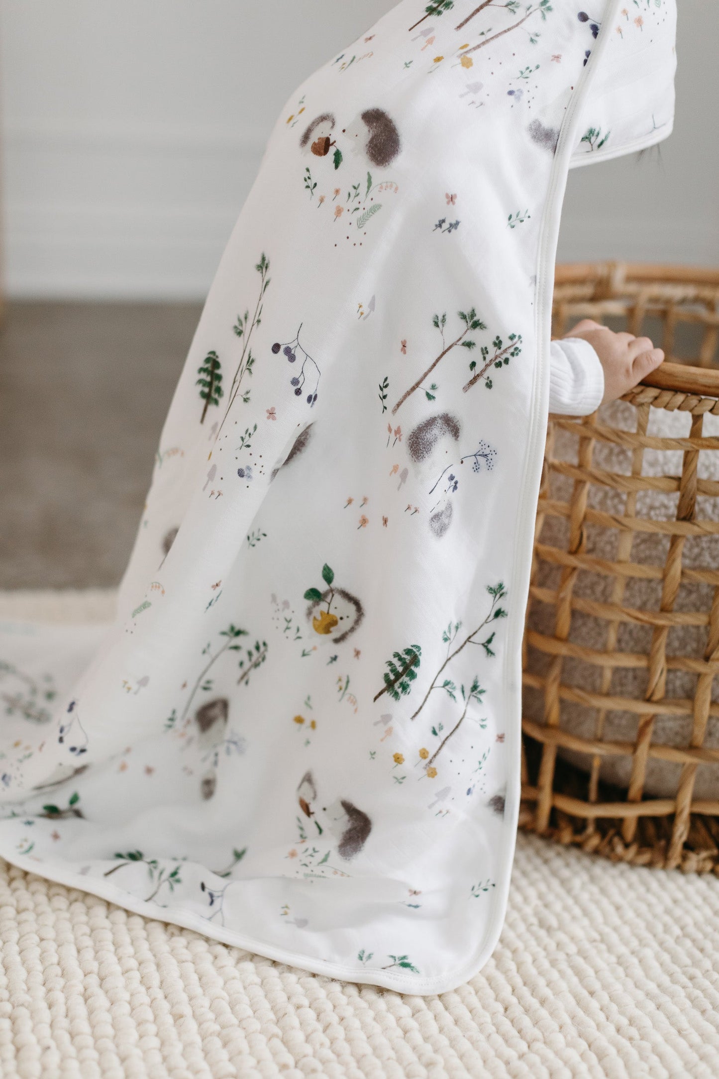 Hooded Towel Set - Hedgehogs