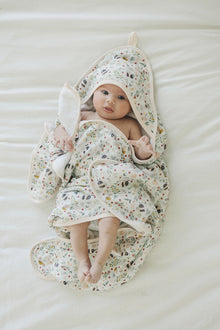 Hooded Towel Set - Bumble Bees