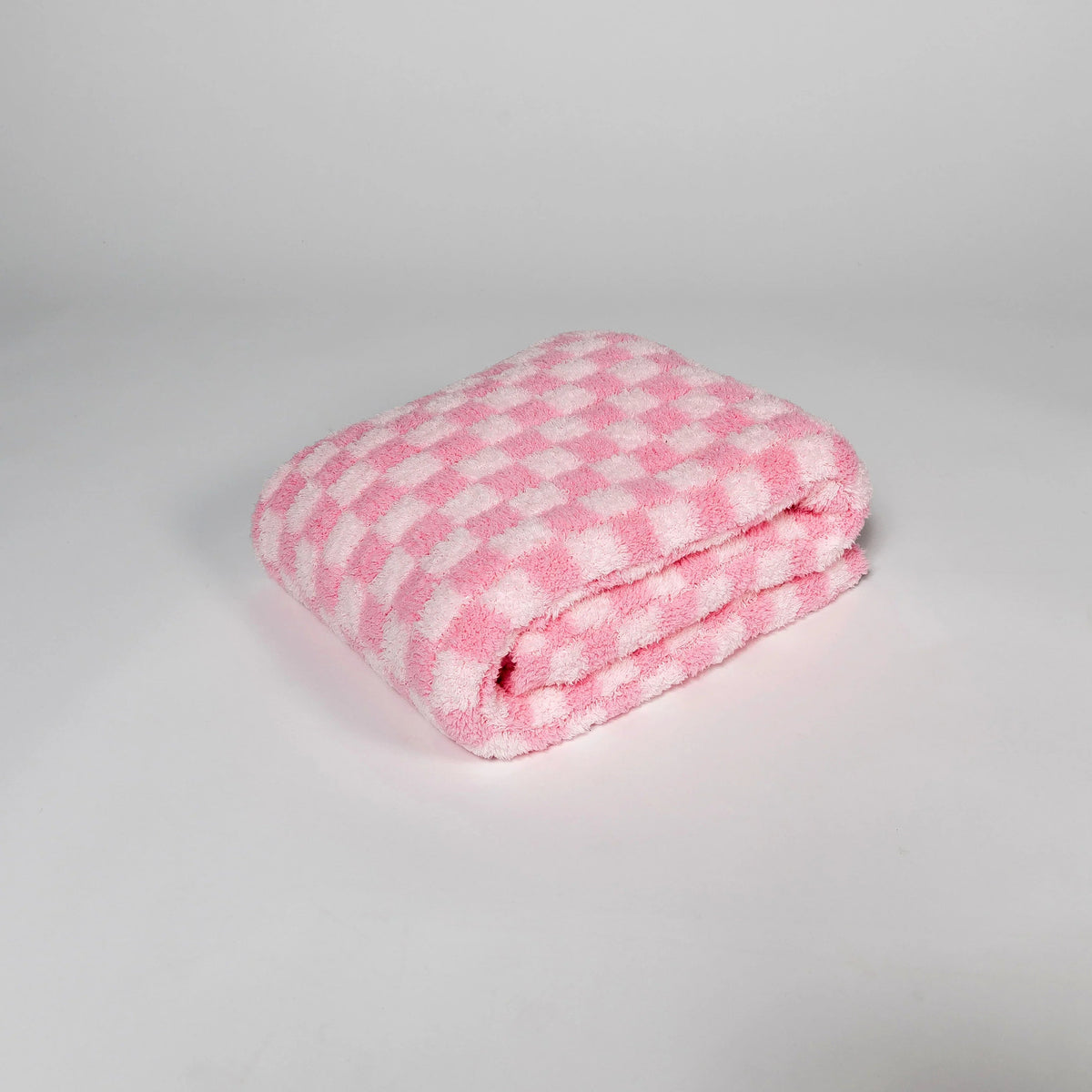 Couverture pour tout-petit à carreaux imprimés Cotton Candy