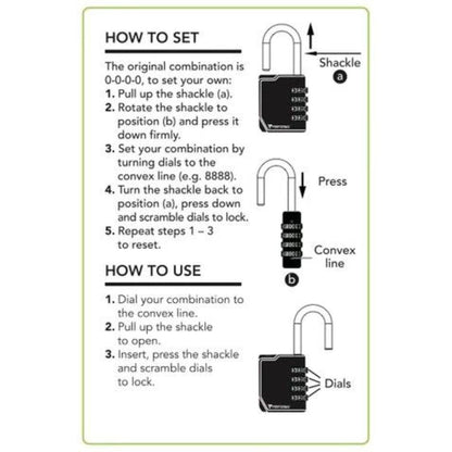 Performa DEADPOOL COMBINATION LOCK