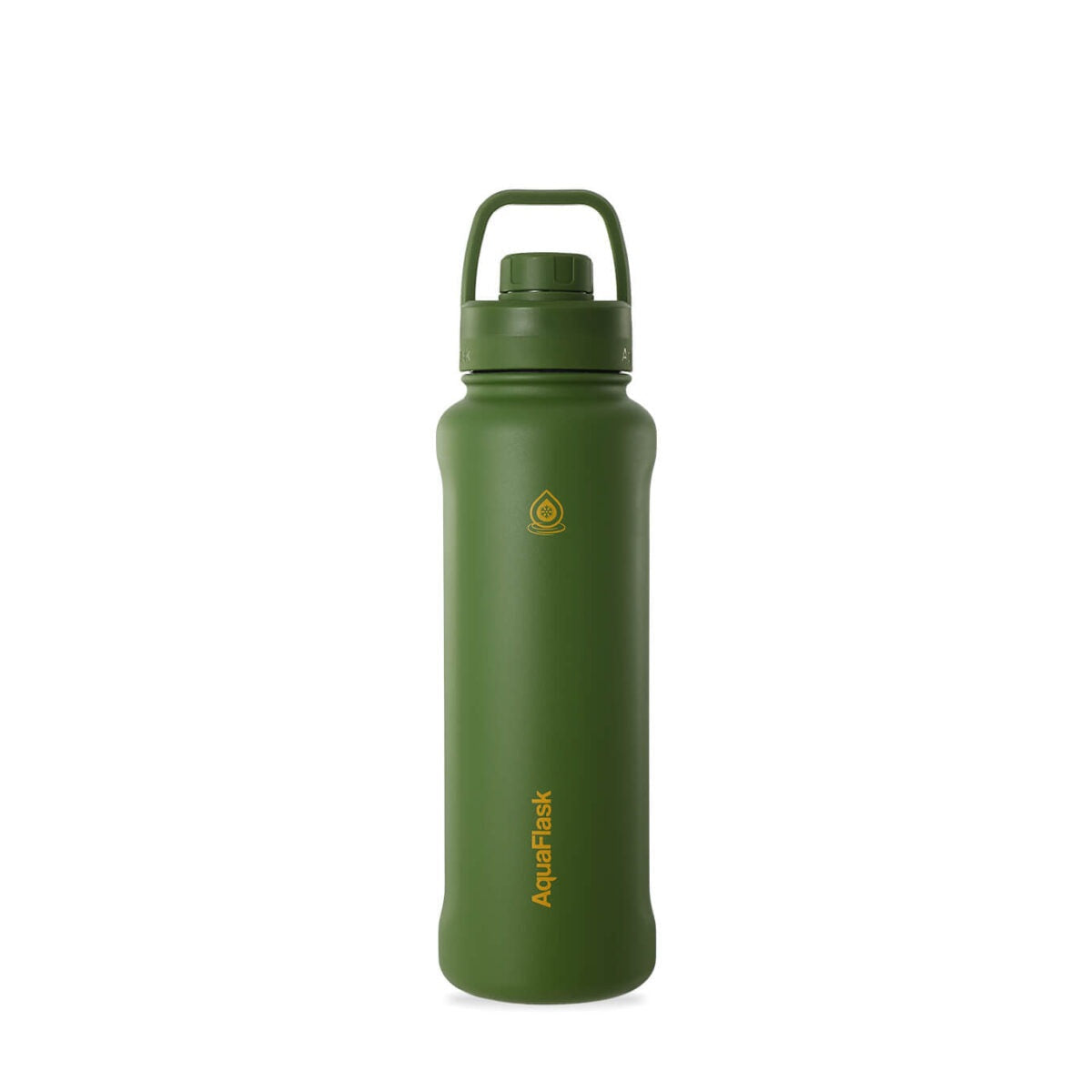 Bouteille d'eau en acier inoxydable AquaFlask 1080 ml (40 oz) avec bouchon sport – Chaud et froid, anti-fuite, sans BPA