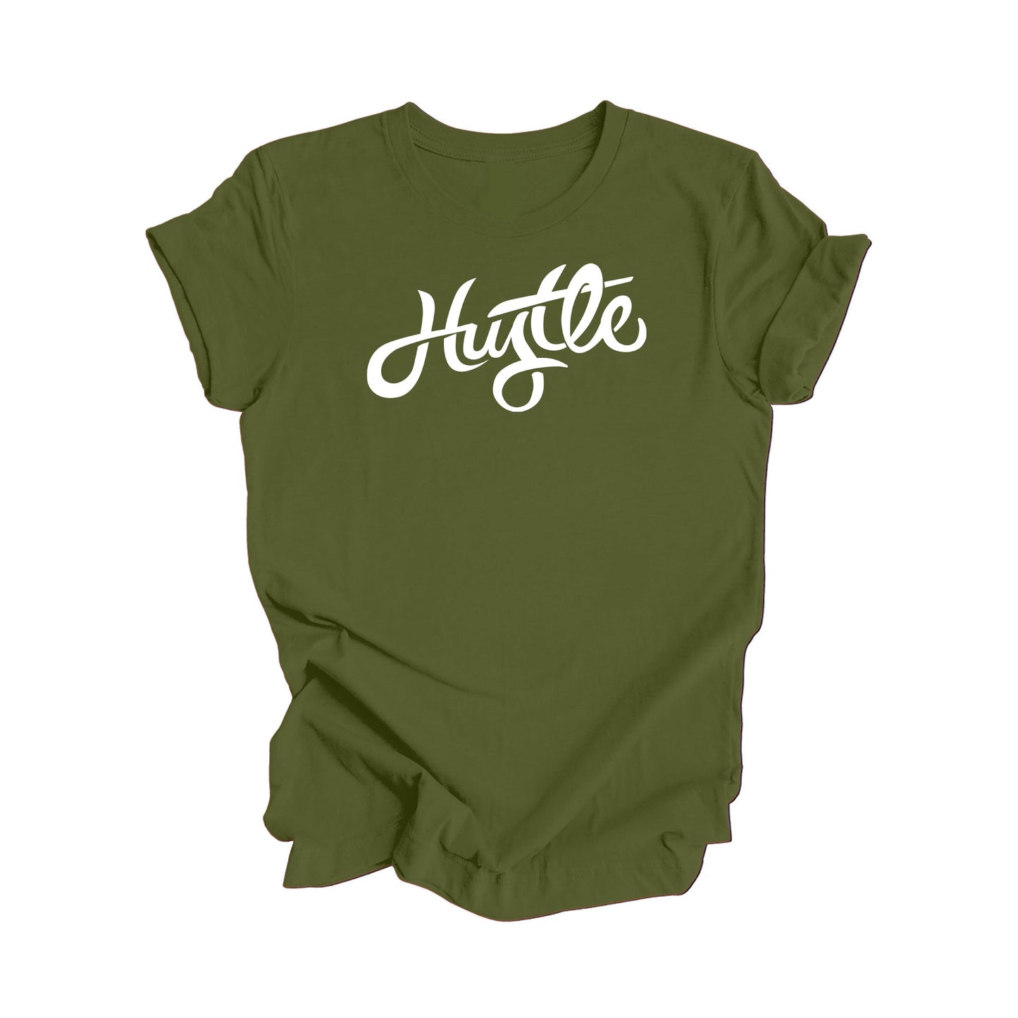 Hustle - T-shirt à citation positive, Cadeau de t-shirt inspirant, T-shirt de motivation, T-shirt d'entrepreneur, T-shirt de propriétaire d'entreprise, T-shirt de patron, Cadeau pour elle, Cadeau pour lui - Inspired X