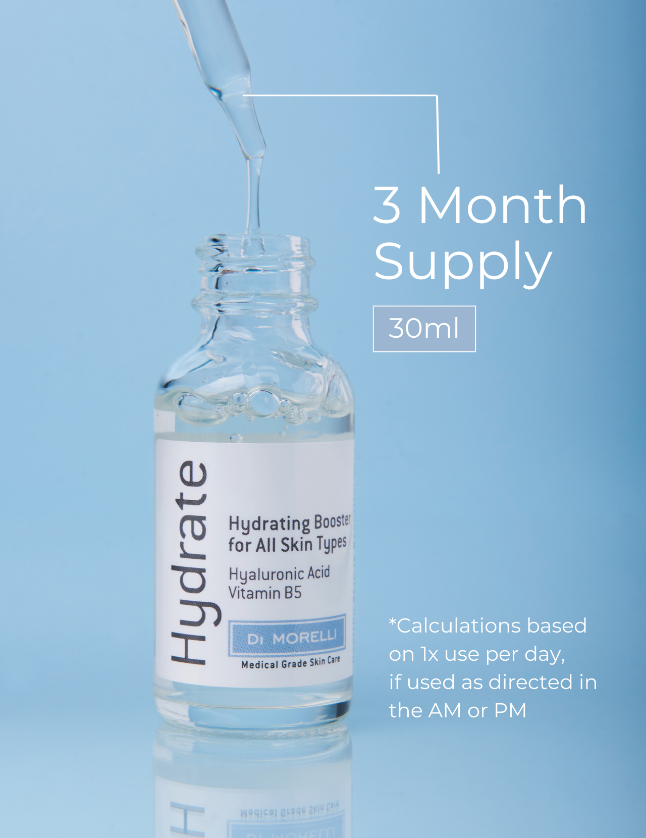 Booster hydratant