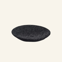 Porte Savon en pierre volcanique noir anthracite