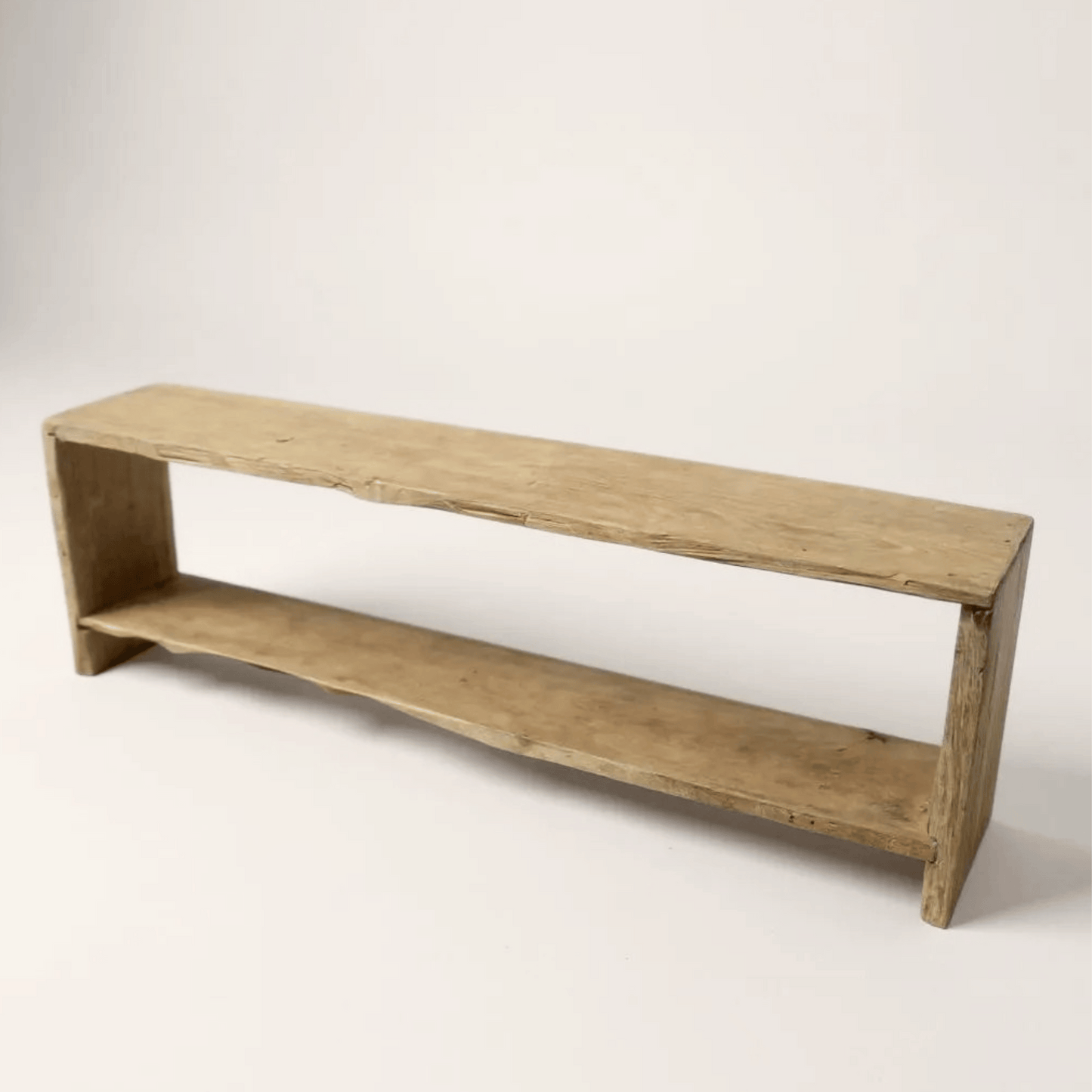 Billy Lowboard made of recycled teak