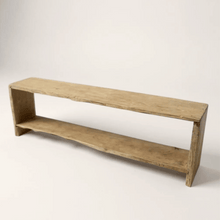 Billy Lowboard made of recycled teak