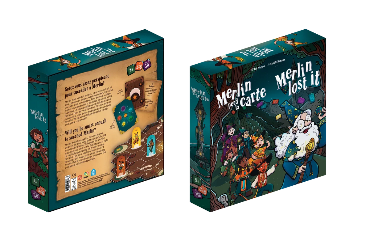 Jeu de société : Merlin perd la carte