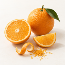 Candle with CALISTA sweet orange & citrine stones