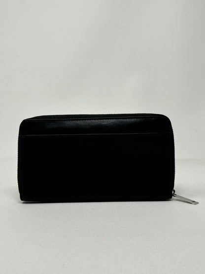 Anna Leather Wallet, Black