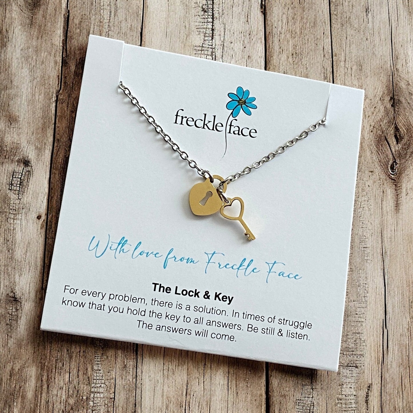 Avec amour de Freckle Face - Lock & Key