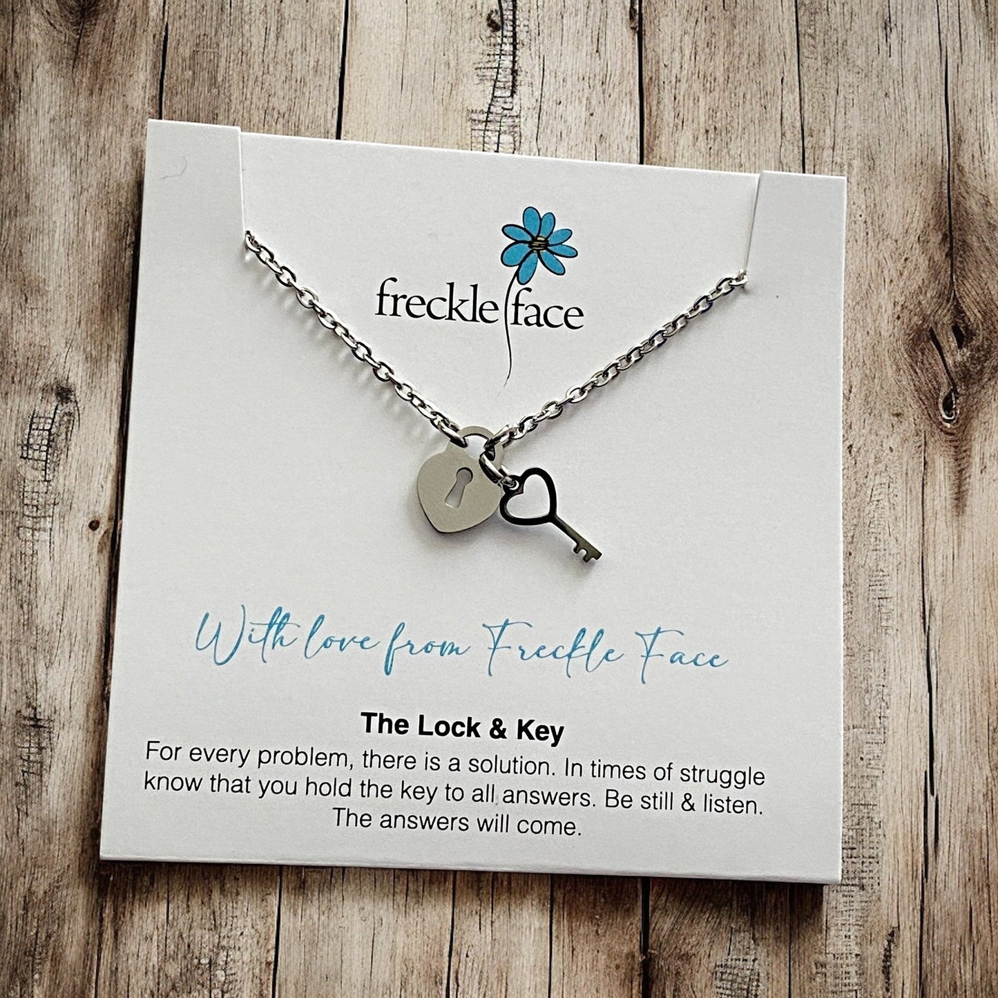 Avec amour de Freckle Face - Lock & Key
