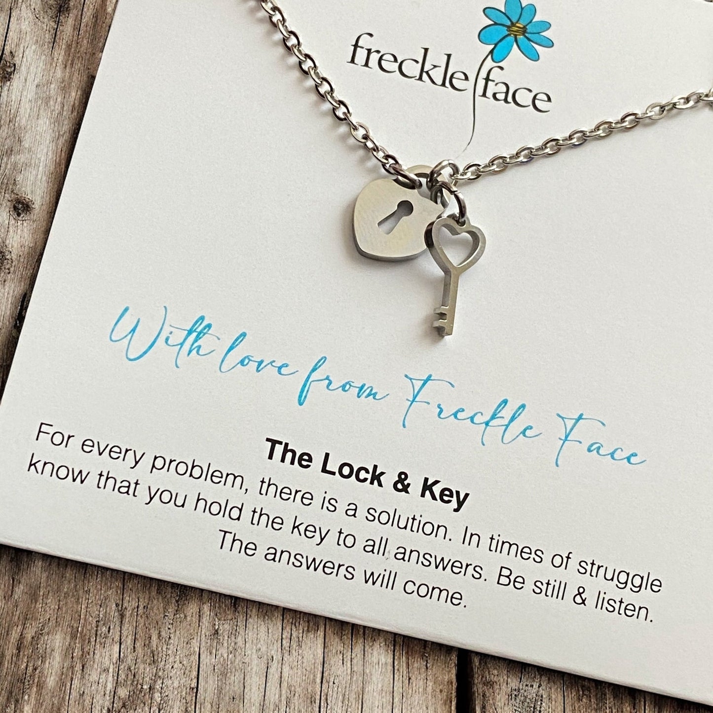 Avec amour de Freckle Face - Lock & Key