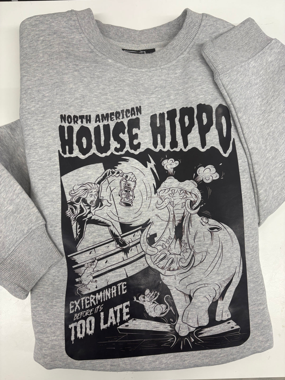 House Hippo Crewneck