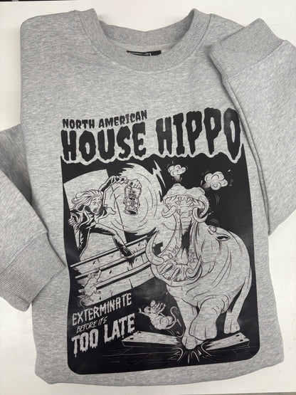 House Hippo Crewneck