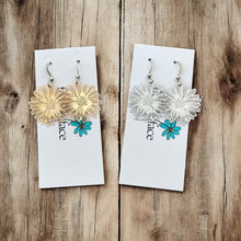 Boucles d'oreilles légères éclat floral