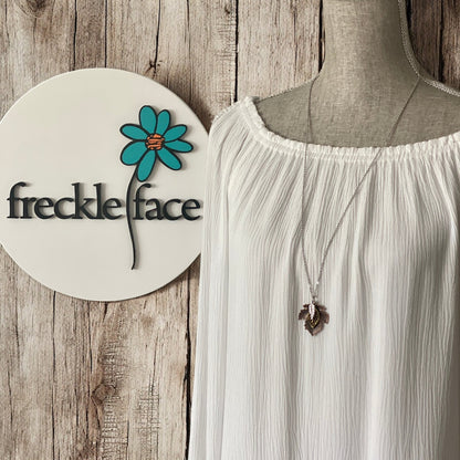 Collier feuille d'érable