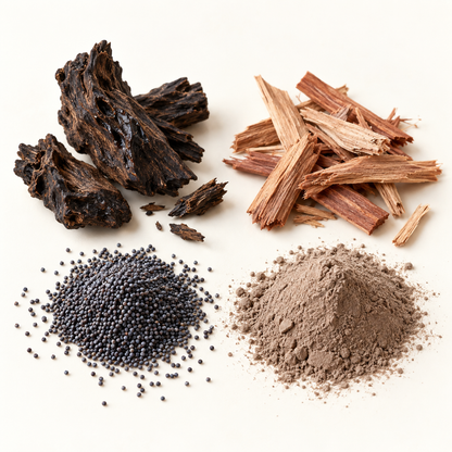 Savon exfoliant AXEL ghassoul et pavots