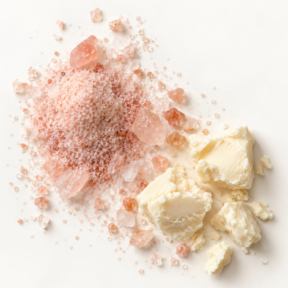 Savon exfoliant GEMMA au sel rose d’Himalaya