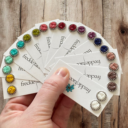 Matte Spring Color Studs 10mm