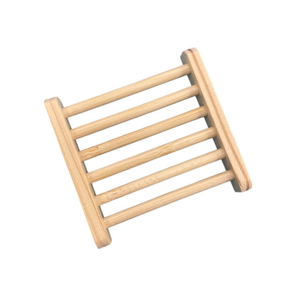 Porte-savon en bambou (finition naturelle)
