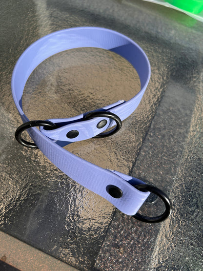 Collier coulissant en Biothane pour chien - Fait Main au Québec