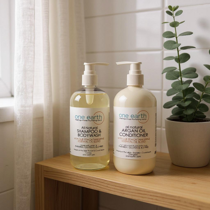 Shampoing/Gel Douche - Pêche Mandarine