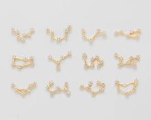 Les clous d'oreilles Constellation du Zodiaque