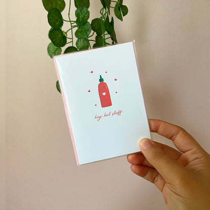 Salut, beauté ! Mini carte de vœux