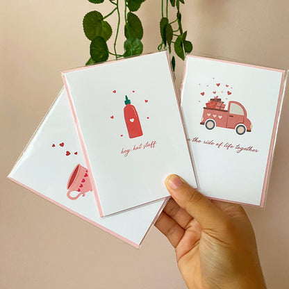 Salut, beauté ! Mini carte de vœux