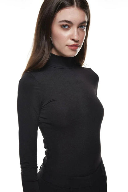 Body à col roulé - Noir