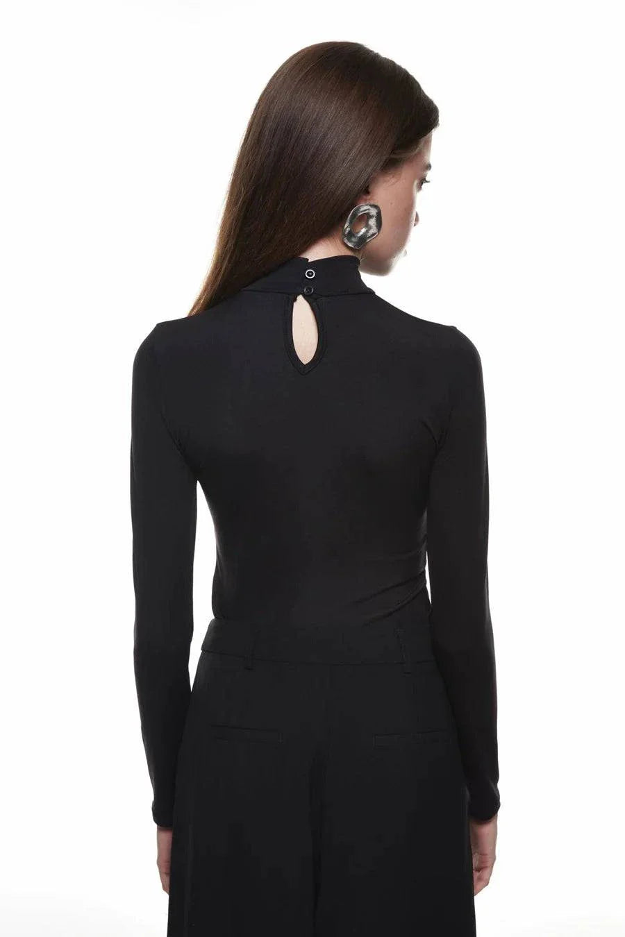 Body à col roulé - Noir