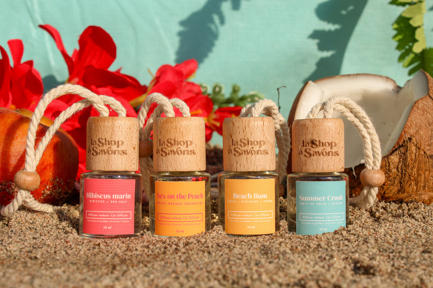 Car diffuser - Sea Hibiscus