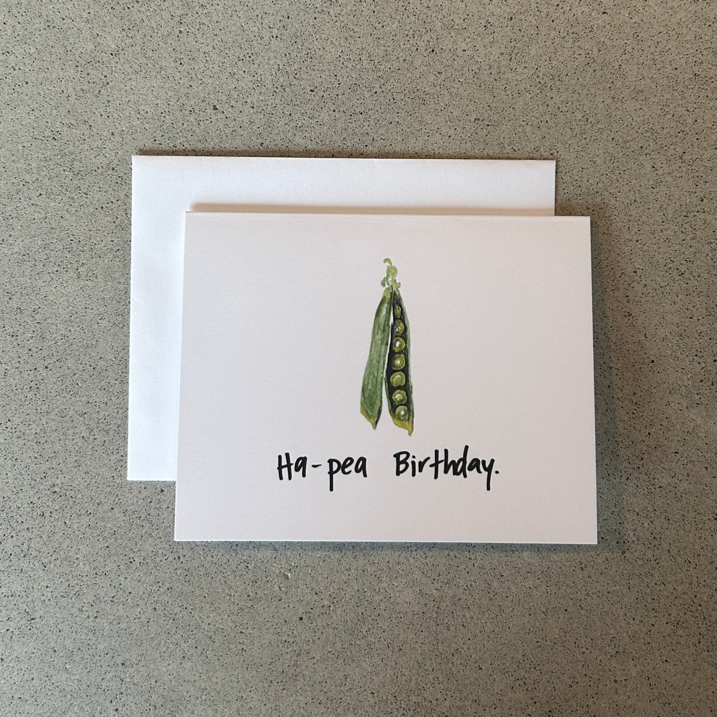 Ha-Pea Anniversaire | Carte de Vœux Drôle Blague de Papa