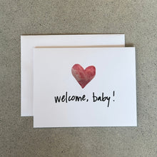 Bienvenue Bébé | Carte de vœux