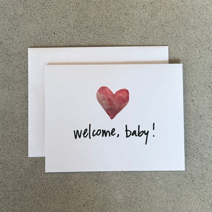 Bienvenue Bébé | Carte de vœux