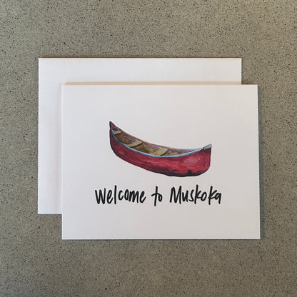 Bienvenue à Muskoka | Carte de vœux