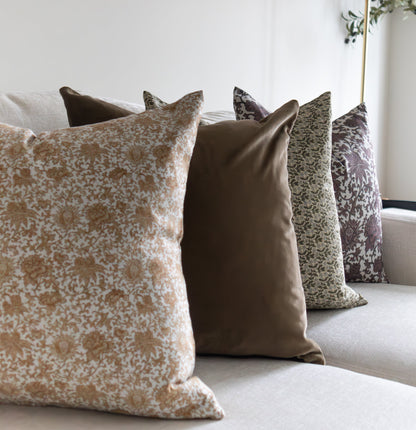 Valencia | Housse de coussin fleurs vintage