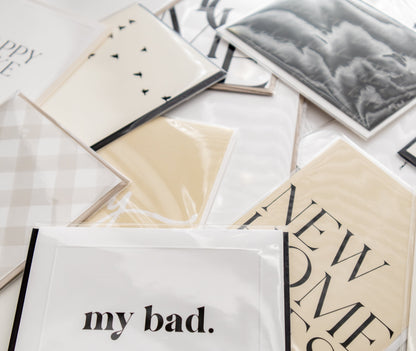 Carte de vœux Joyeux anniversaire simple | Carte de vœux intemporelle
