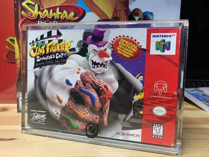 EVORETRO Protection d'affichage en acrylique pour jeux SNES et boîtes de jeux N64 - Lot de 2