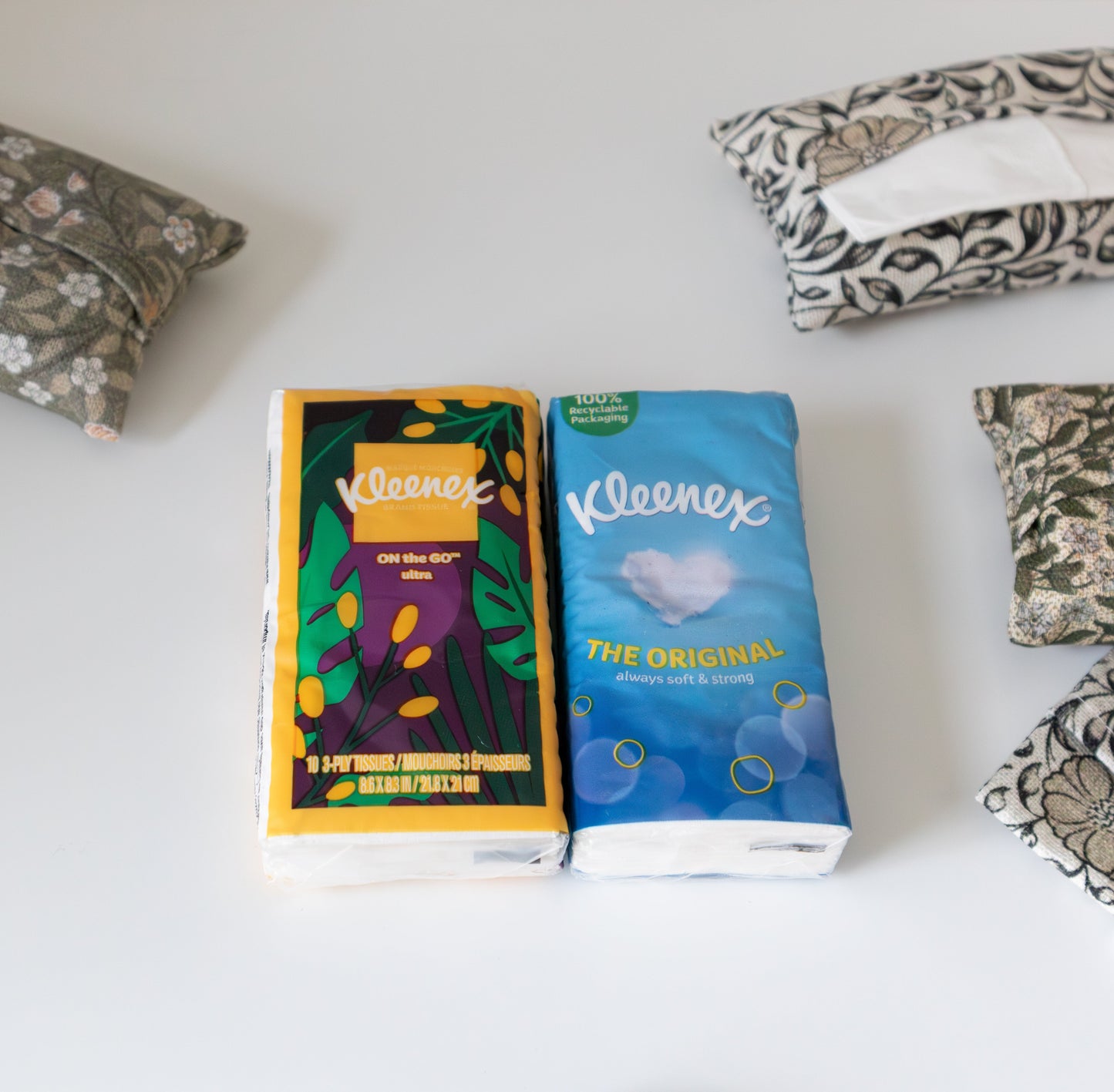 Distributeur de mouchoirs en tissu | Format de poche (Petit) | Valencia