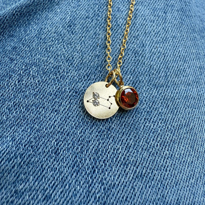 Zodiac Constellation Necklace