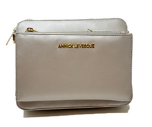 Petit Sac bandoulière avec porte carte détachable, Perlé | Kennedi