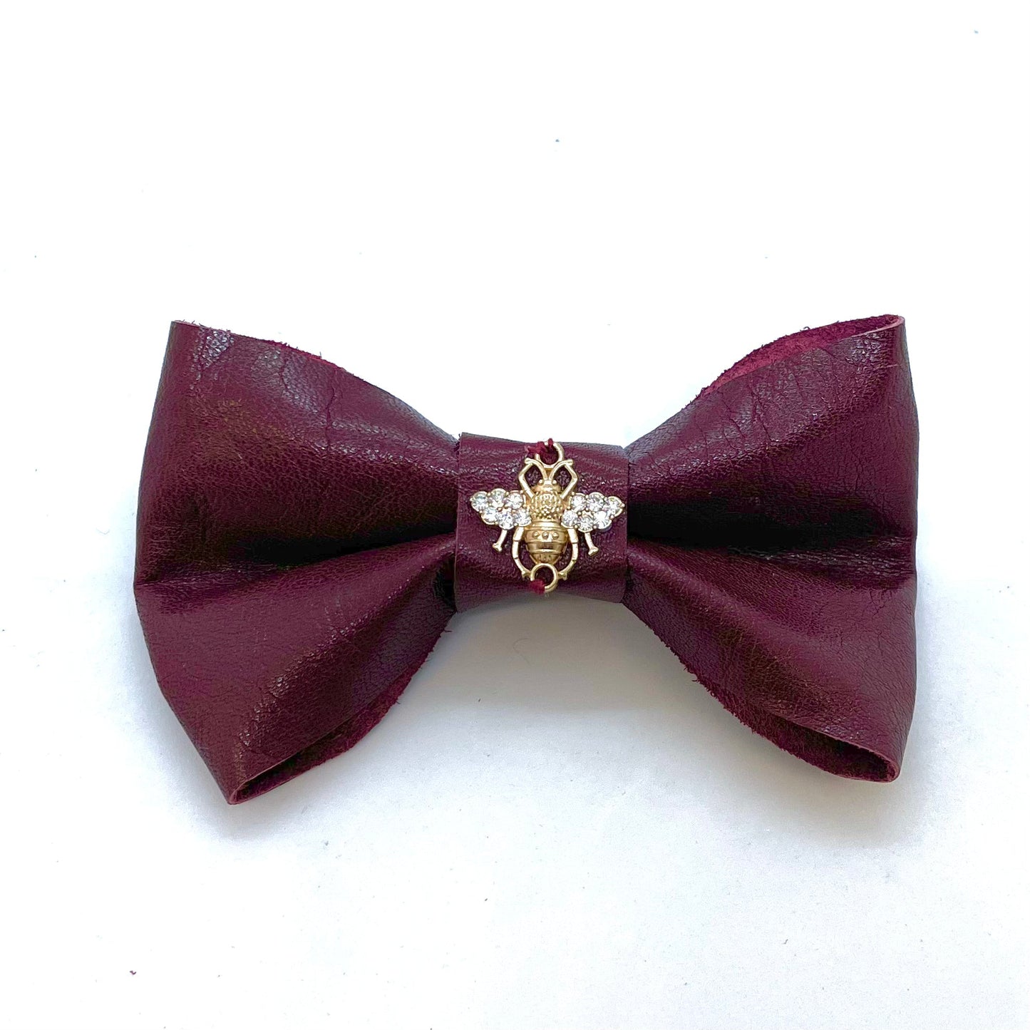 Collier en vin rouge