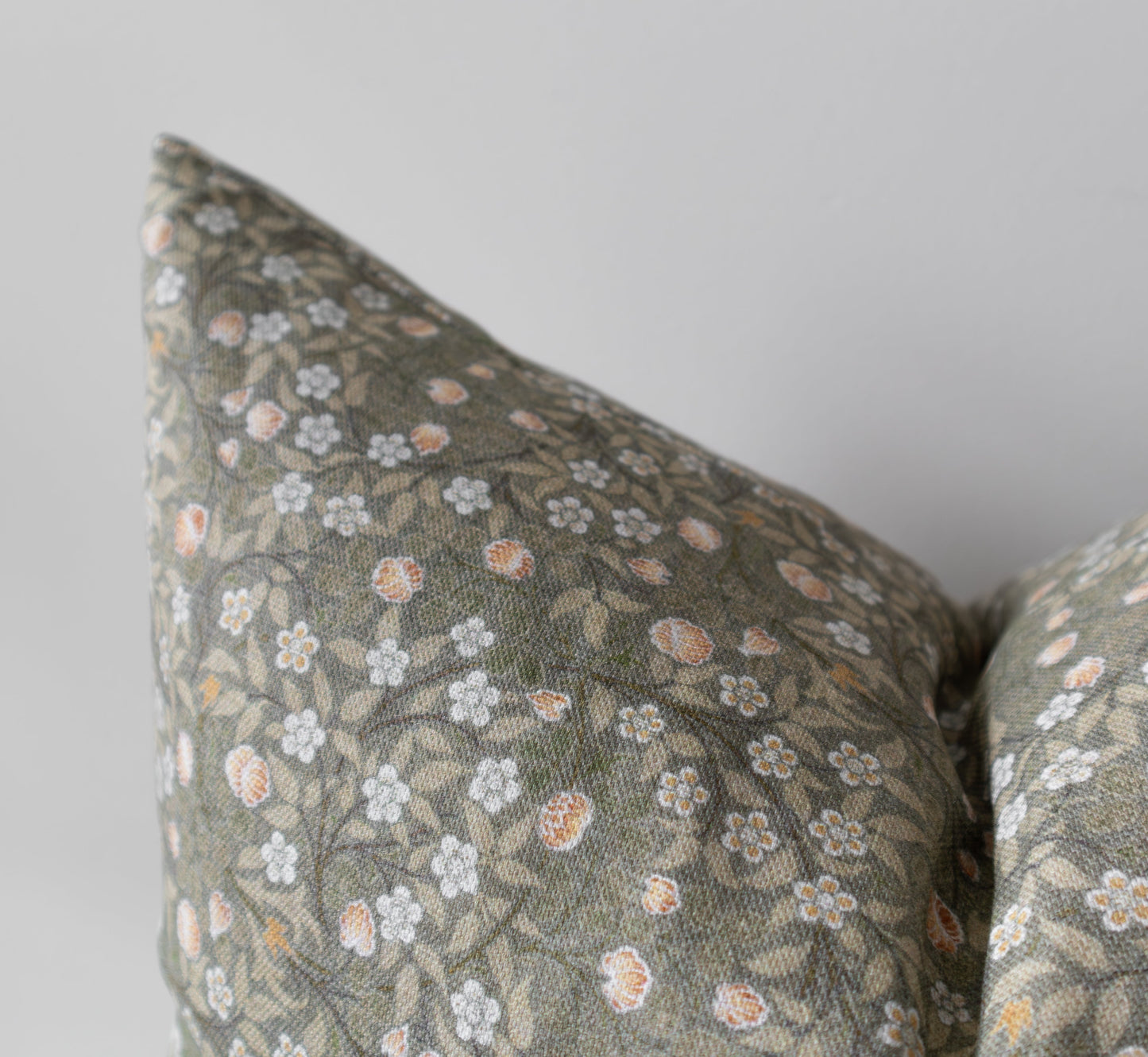 Isla | Housse de Coussin Fleurie Verte