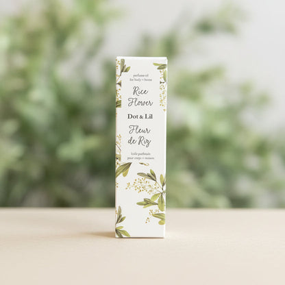 Huile parfumée à la fleur de riz