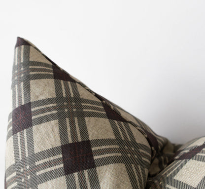 Mason | Throw Pillow Cover