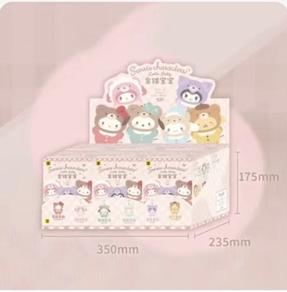 Boîte surprise en vinyle Peluche Bébé Latte Sanrio