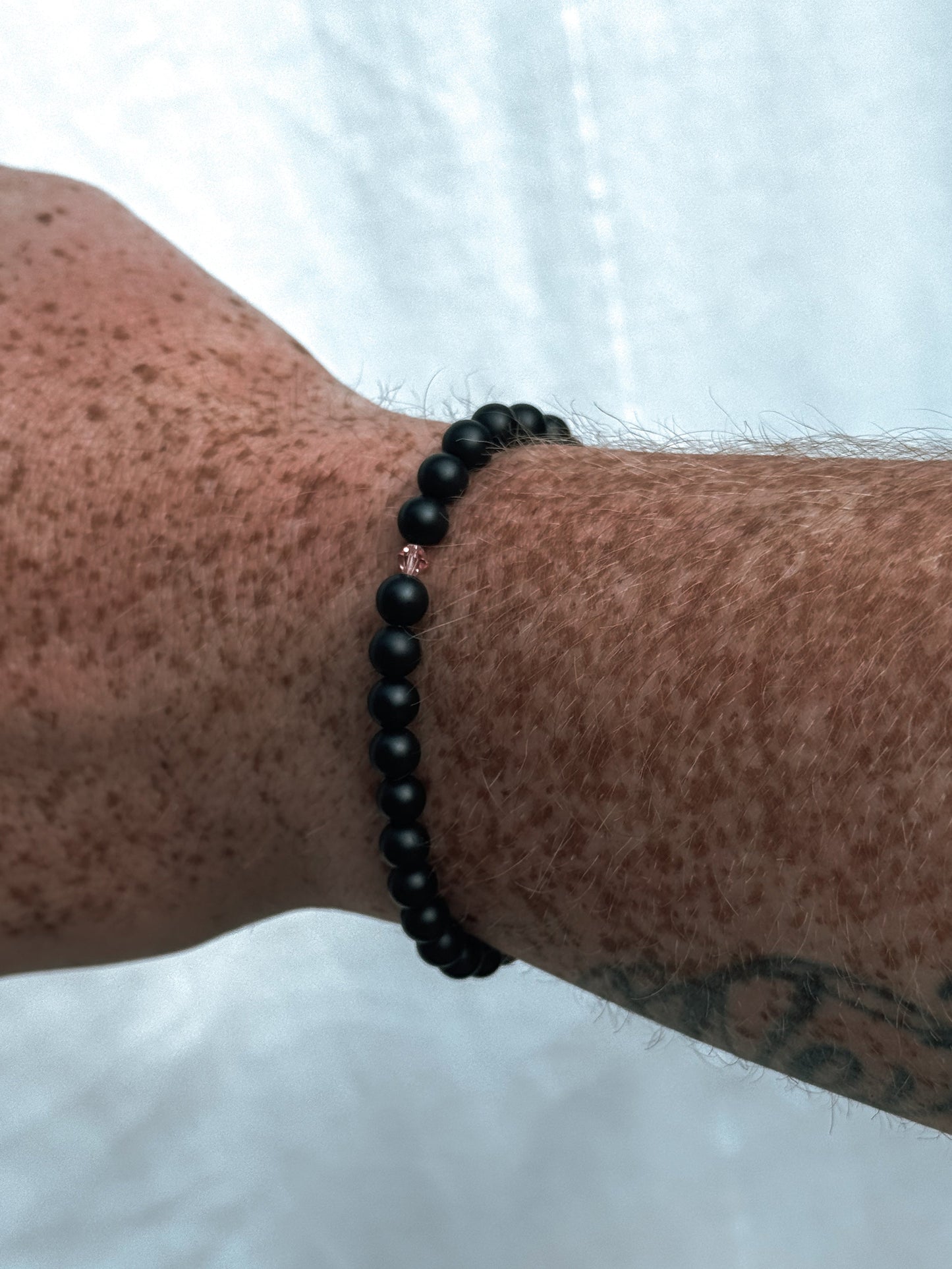 BRACELET ONYX NOIR COURSE À LA VIE