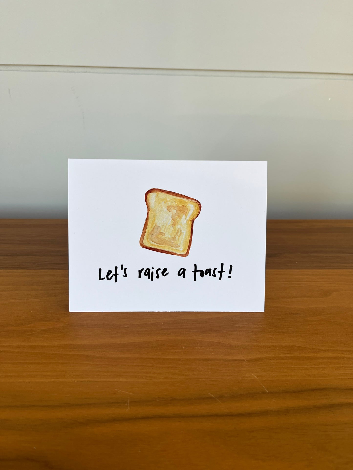 Portons un toast ! | Carte de vœux Farce de papa amusante