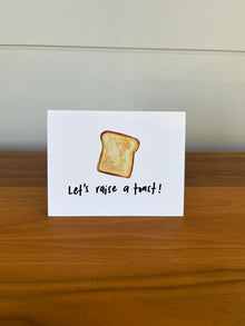 Portons un toast ! | Carte de vœux Farce de papa amusante